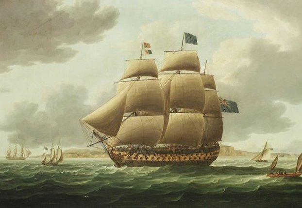 HMS_Ville_de_Paris_painting